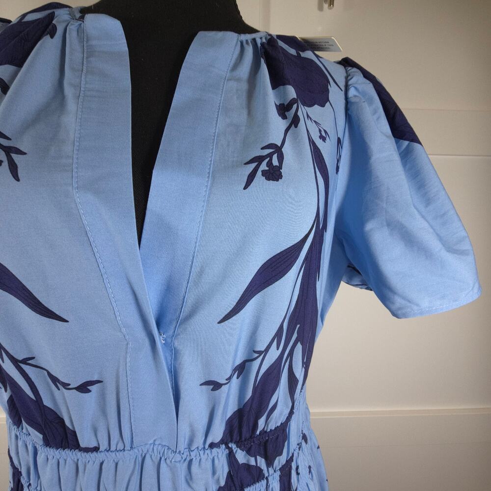 NWT Anthropologie Somerset Maxi Dress. Size L. Retails $168 100% Cotton - Picture 5 of 13